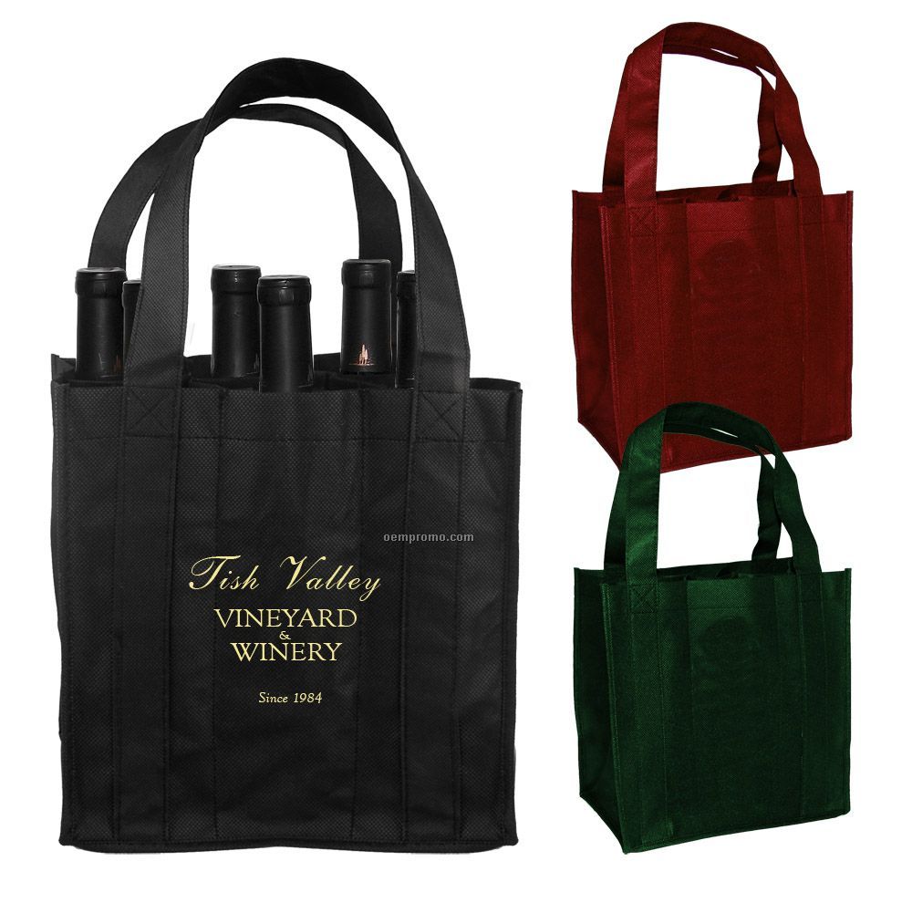 wine bag 6 bottles