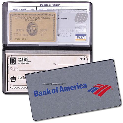 bank of america checkbook cover